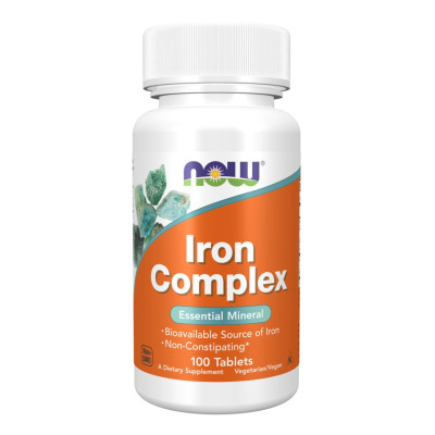 Комплекс Заліза, Iron Complex - 100 tabs Комплекс Заліза, Iron Complex - 100 tabs