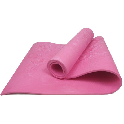 Килимок для йоги та фітнеса EasyFit PER Premium Mat 8 мм Рожевий Килимок для йоги та фітнеса EasyFit PER Premium Mat 8 мм Рожевий