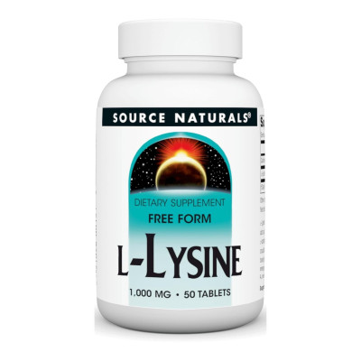 Л-лізин, L-Lysine 1000mg - 50 tabs