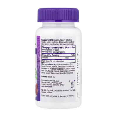 Melatonin 1mg - 90 tabs