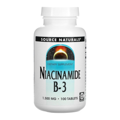 Niacinamide B-3 1500 mg - 100 tabs Niacinamide B-3 1500 mg - 100 tabs