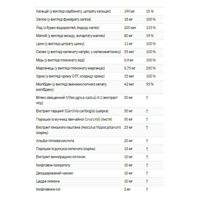 Мультивітаміни для жінок, Opti-women - 120tabs
