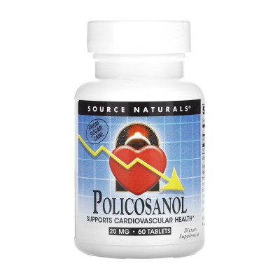 Полікосанол, Policosanol 20mg - 60 tabs