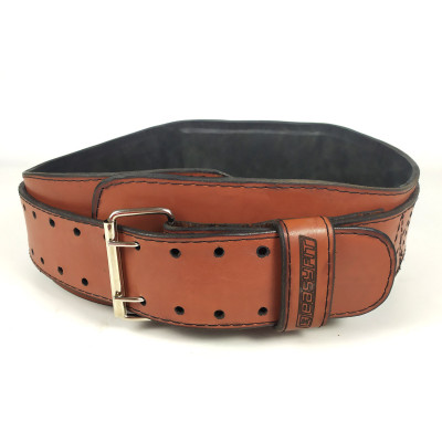 Пояс атлетичний EasyFit Training Belt (коричневий) 2XL