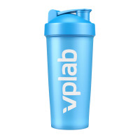 Shaker with blender ball - 700ml Cyan