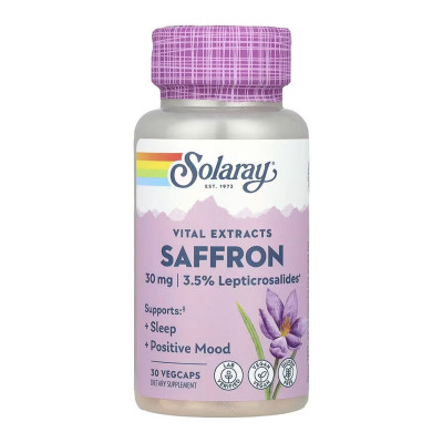 Екстракт шафрану, Vital Extracts Saffron - 30 vcaps Екстракт шафрану, Vital Extracts Saffron - 30 vcaps