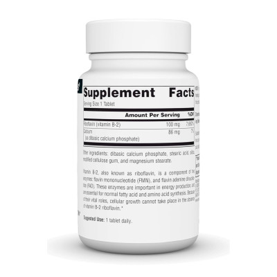 Vitamin B-2 100 mg - 100 tabs