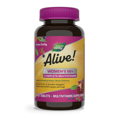 Мультивітаміни для жінок 50+, Women's 50+ Complete Multivitamin - 110 tabs
