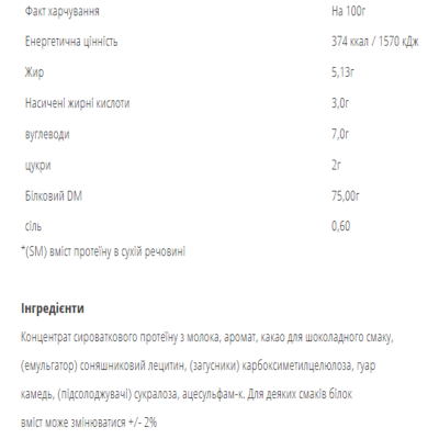 Сироватковий протеїн, WPC80 - 900g Ice Coffe