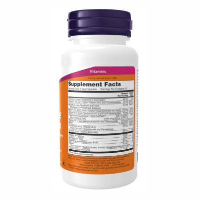 Коензим B - комплекс, Co-Enzyme B-Complex - 60 vcaps