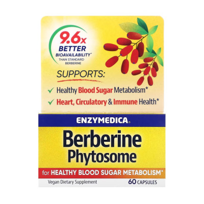 Фітосоми берберину, Berberine Phytosome - 60 caps