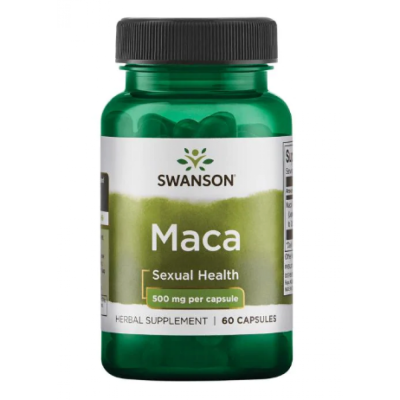 Мака, Maca 500mg - 60caps