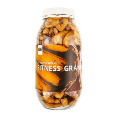 Фітнес гранола з смаком По-Американськи, Fitness Granola - 450g American Фітнес гранола з смаком По-Американськи, Fitness Granola - 450g American