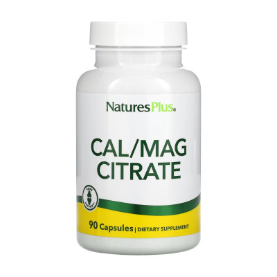 Кальцій і Магній, Cal/Mag Citrate - 90 caps Кальцій і Магній, Cal/Mag Citrate - 90 caps