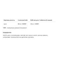 Цинк, Zinc Forte - 120 tab