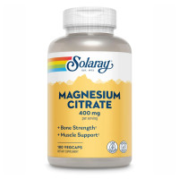 Магній Цитрат, Magnesium Citrate 400mg - 180 vcaps