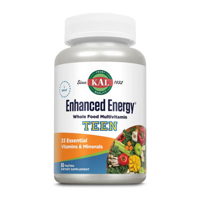 Комплекс для підлітків 12+, Enhanced Energy for Teens - 60 tabs Комплекс для підлітків 12+, Enhanced Energy for Teens - 60 tabs
