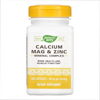 Кальцій, магній і цинк, Calcium-Magnesium-Zinc - 100 caps