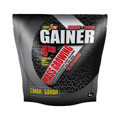 Гейнер, Gainer - 4000g Banana