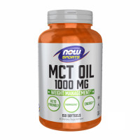 NOW Foods, Sports, олія MCT, 1000 мг, 150 м’яких капсул