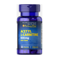 L-Карнітин, Acetyl L-Carnitine 500mg - 30caps