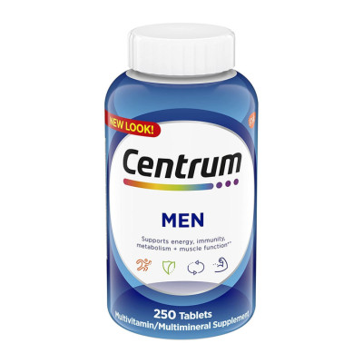 Мультивітаміни для чоловіків, Centrum Men - 250 tabs
