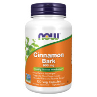 Кора кориці, Cinnamon Bark 600mg - 120 vcaps