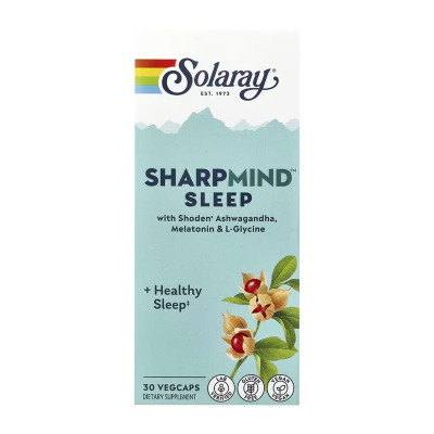 Рослинний комплекс для сну, SharpMind Nootropics Sleep - 30 vcaps