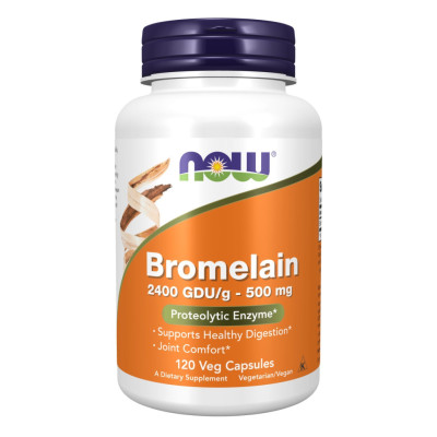 Bromelain 500mg - 120 vcaps Bromelain 500mg - 120 vcaps