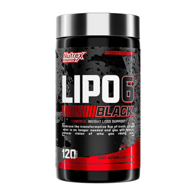 Lipo-6 Black Maximum Potency - 120 caps Lipo-6 Black Maximum Potency - 120 caps