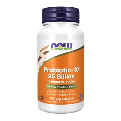 Пробіотик, Probiotic-10™ 25 Billion - 100 vcaps