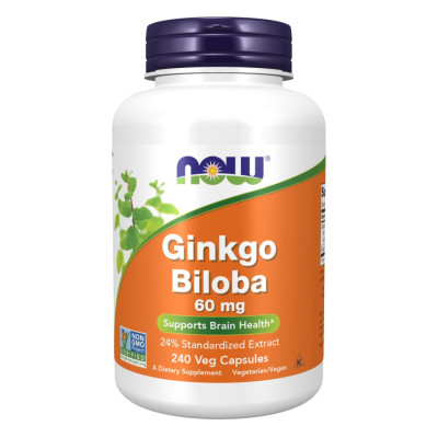 Гінкго Білоба, Ginkgo Biloba 60mg - 240 vcaps