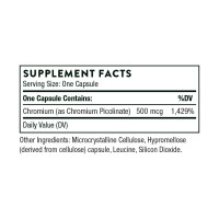 Хром Піколінат, Chromium Picolinate - 60 caps