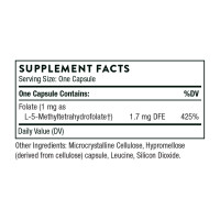Метилфолат 1 мг, 5-MTHF 1 mg - 60 caps