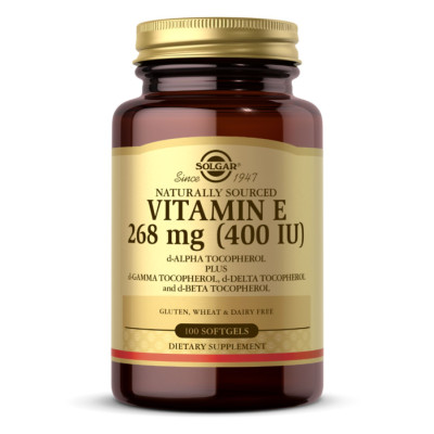 Вітамін Е, Vitamin E 268 mg (400 IU) Mixed - 100 softgels