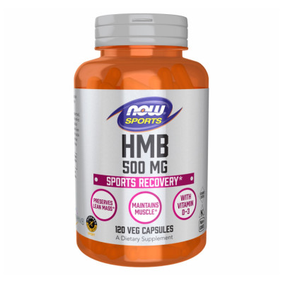 Гідроксиметилбутират, HMB 500mg - 120 vcaps
