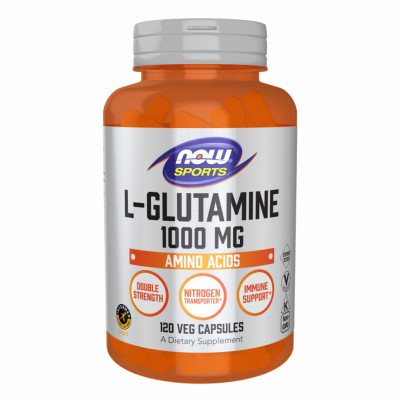 L-глутамін, L-Glutamine 1000mg - 120 vcaps L-глутамін, L-Glutamine 1000mg - 120 vcaps
