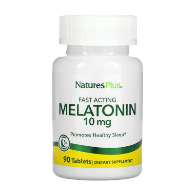 Мелатонін, Fast Acting Melatonin 10mg - 90 tabs Мелатонін, Fast Acting Melatonin 10mg - 90 tabs