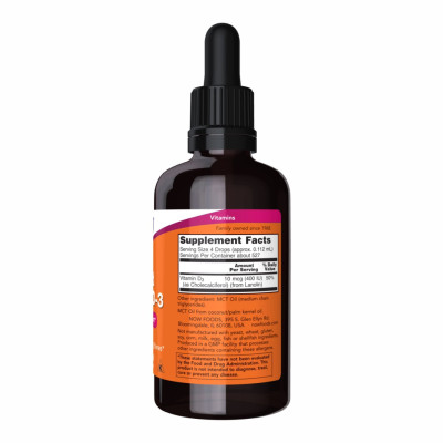Рідкий вітамін Д3 400 IU, Liquid Vitamin D-3 - 59ml (2fl oz)