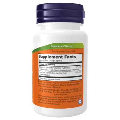 Butterbur 75mg - 60 vcaps