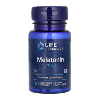 Мелатонін, Melatonin 3 mg - 60 vcaps