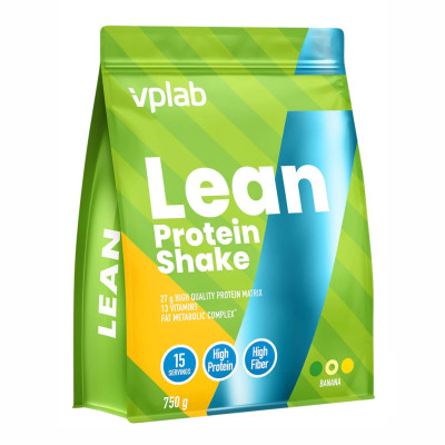 Сироватковий протеїн, Lean Protein Shake - 750g Banana Сироватковий протеїн, Lean Protein Shake - 750g Banana