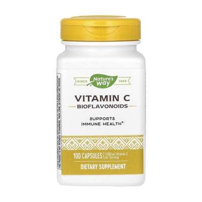 Вітамін С з біофлавоноїдами, Vitamin C Bioflavonoids - 100 caps