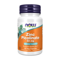 Цинк піколінат, Zinc Picolinate 50 mg - 30 vcaps