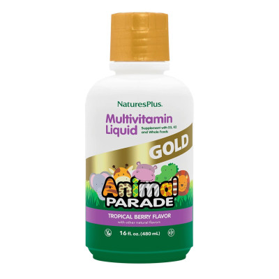 Animal Parade Gold Multivitamin Liquid - 480 ml Tropical Berry
