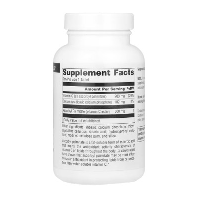 Ascorbyl Palmitate 500mg - 90 tabs