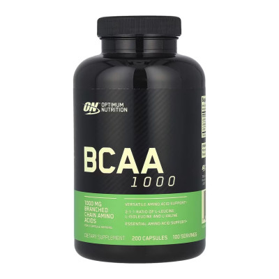 Комплекс амінокислот, BCAA 1000mg - 400 caps Комплекс амінокислот, BCAA 1000mg - 400 caps