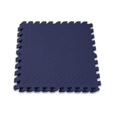 Татамі мат EasyFit SwallowTail 4 шт (60х60х1 см) пазл хвіст ластівки синій Татамі мат EasyFit SwallowTail 4 шт (60х60х1 см) пазл хвіст ластівки синій