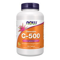 Вітамін С(жувальний), C-500 Chew Orange - 100 tabs