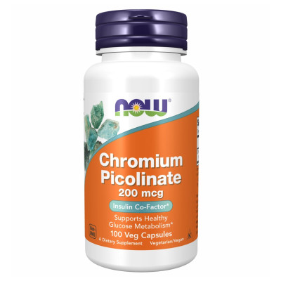 Хром Піколінат, Chromium Picolinate - 100caps Хром Піколінат, Chromium Picolinate - 100caps